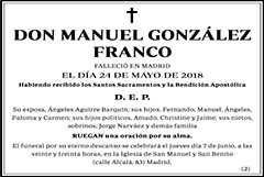 Manuel González Franco